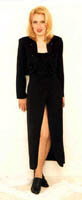 Menstrual Cramp Women in Black